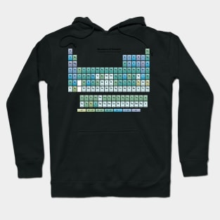 Seawater Element Abundance Periodic Table Hoodie